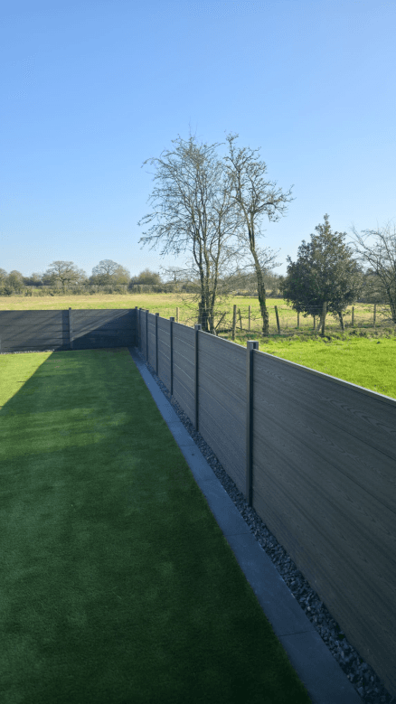 Garden fencing installation by Tru-Pro Landscapes