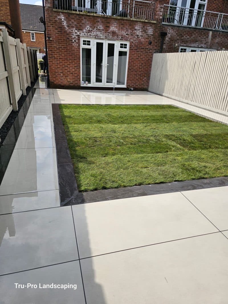 Full garden landscaping transformation in Staffordshire